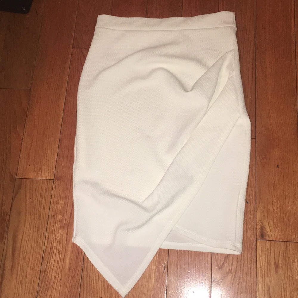 White skirt